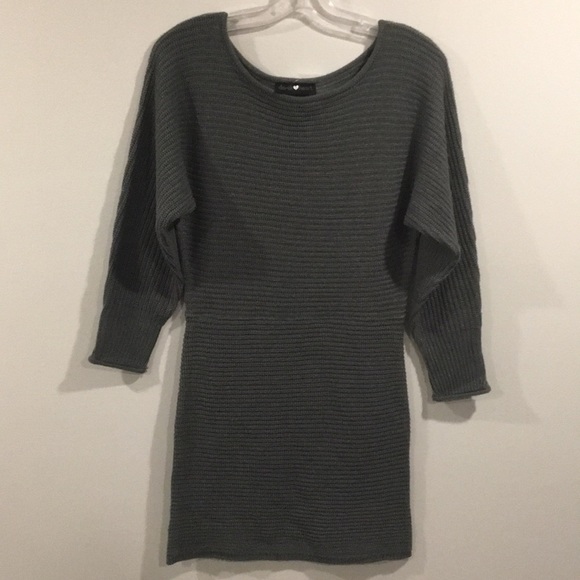 DEREK HEART Women’s Knit Sweater Dress Size M - Picture 1 of 10